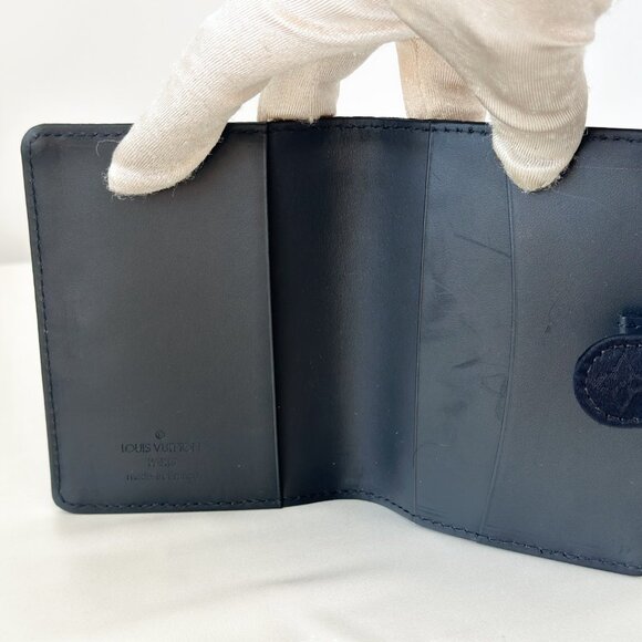 Louis Vuitton Card Wallet - Mini Lin Noir - Picture 10 of 10